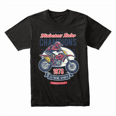 Motocross Retro Champions Hoodie