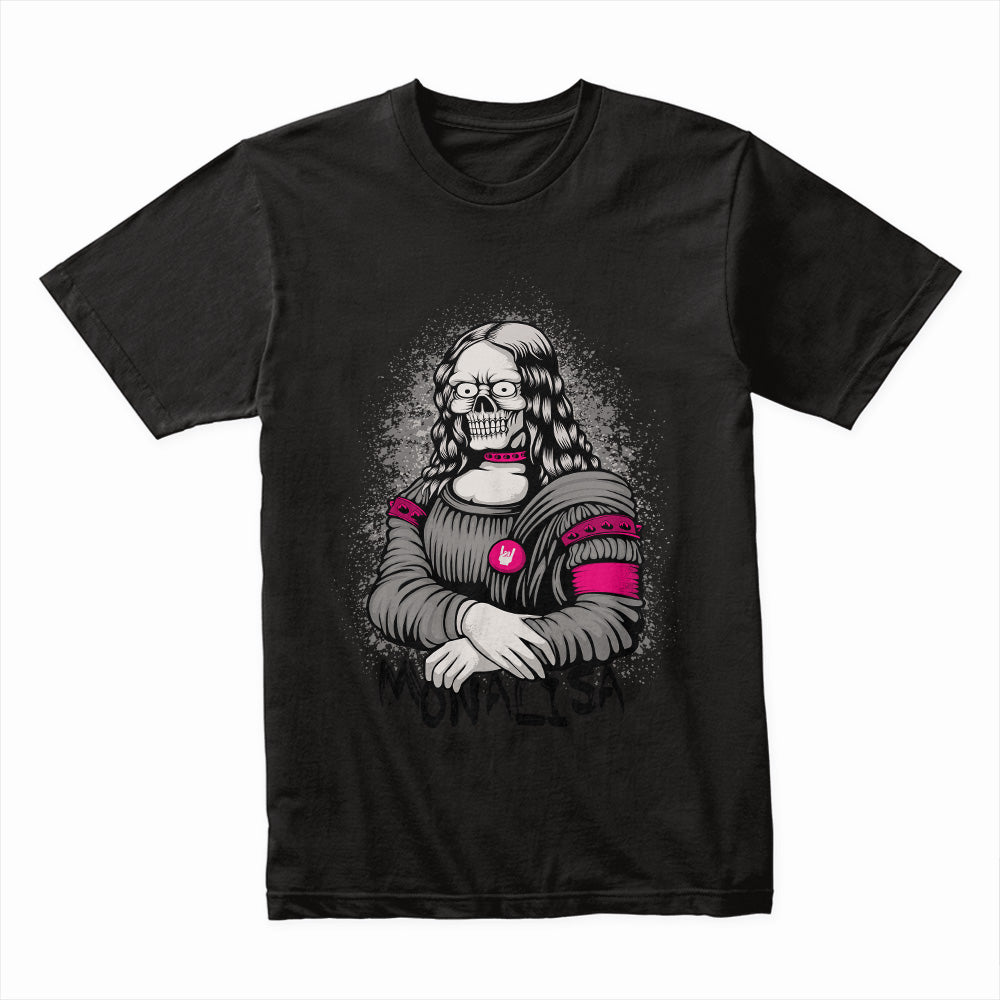 Mona Lisa Skull Shirt