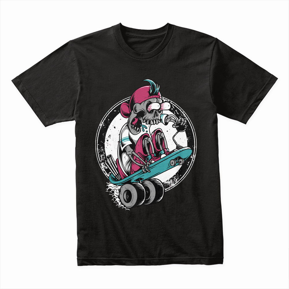 Skull Skate Rider Shirt