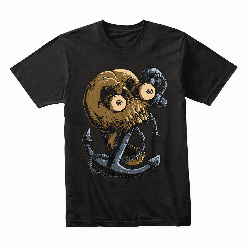 Anchored Skull Horror Shirt