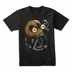 Anchored Skull Horror Shirt