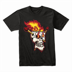 Flaming Skull Shirt