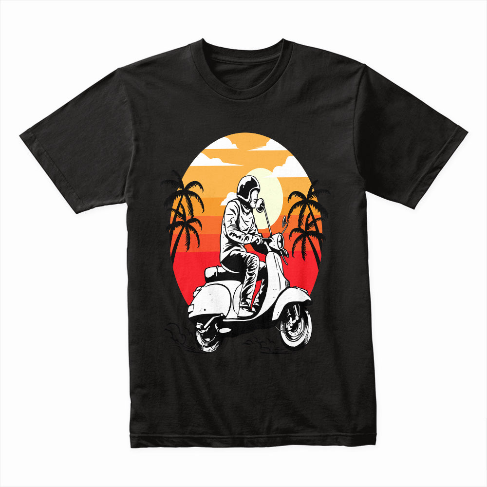Sunset Scooter Ride Shirt