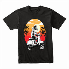 Sunset Scooter Ride Shirt