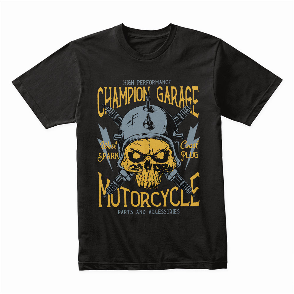 Champion Garage Motorcycle Shirt