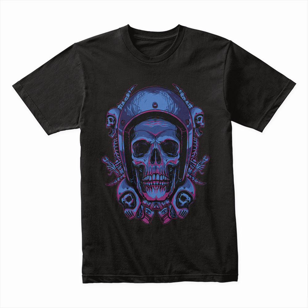 Rider Skull Helmet Shirt