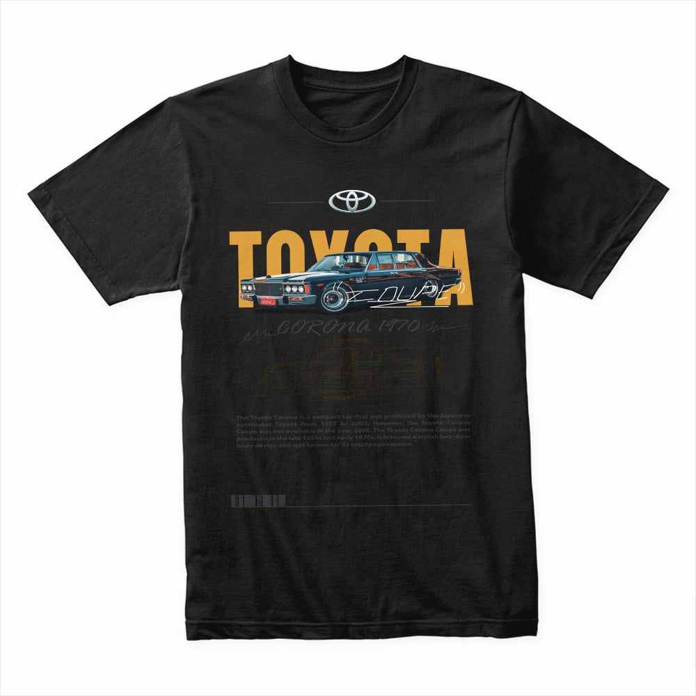 Toyota Corona 1970 T-Shirt – Vintage JDM Classic Edition