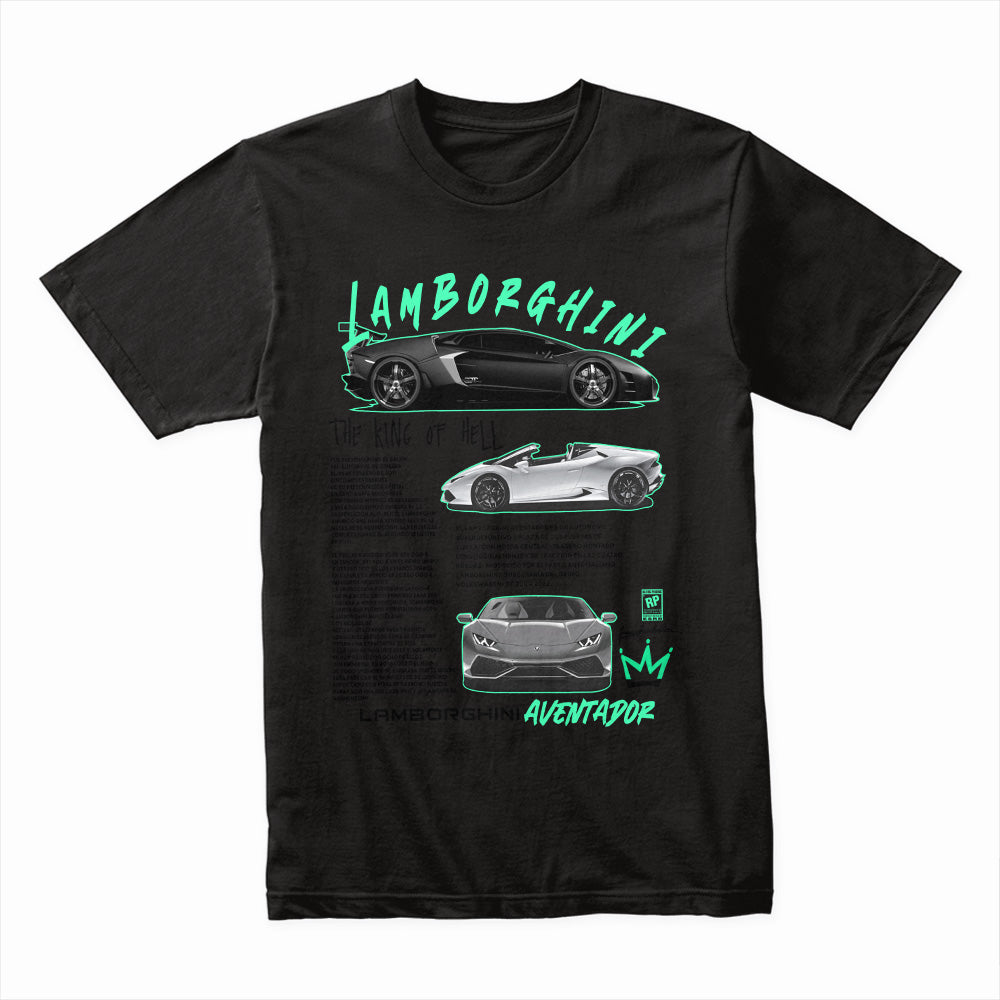 Lamborghini Aventador T-Shirt – King of Hell Performance Edition