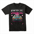 Race Rizz T-Shirt – Retro Neon Automotive Club Edition