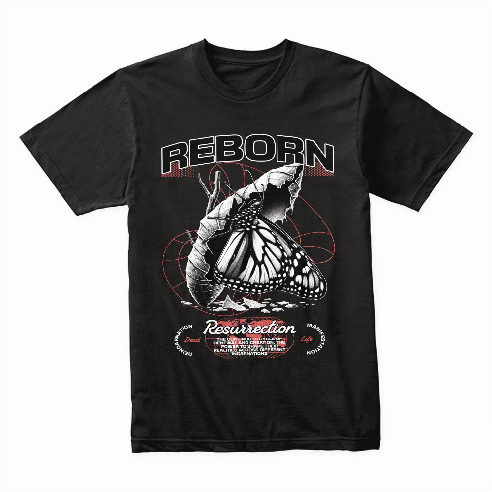 Reborn Resurrection: Monarch Metamorphosis Tee