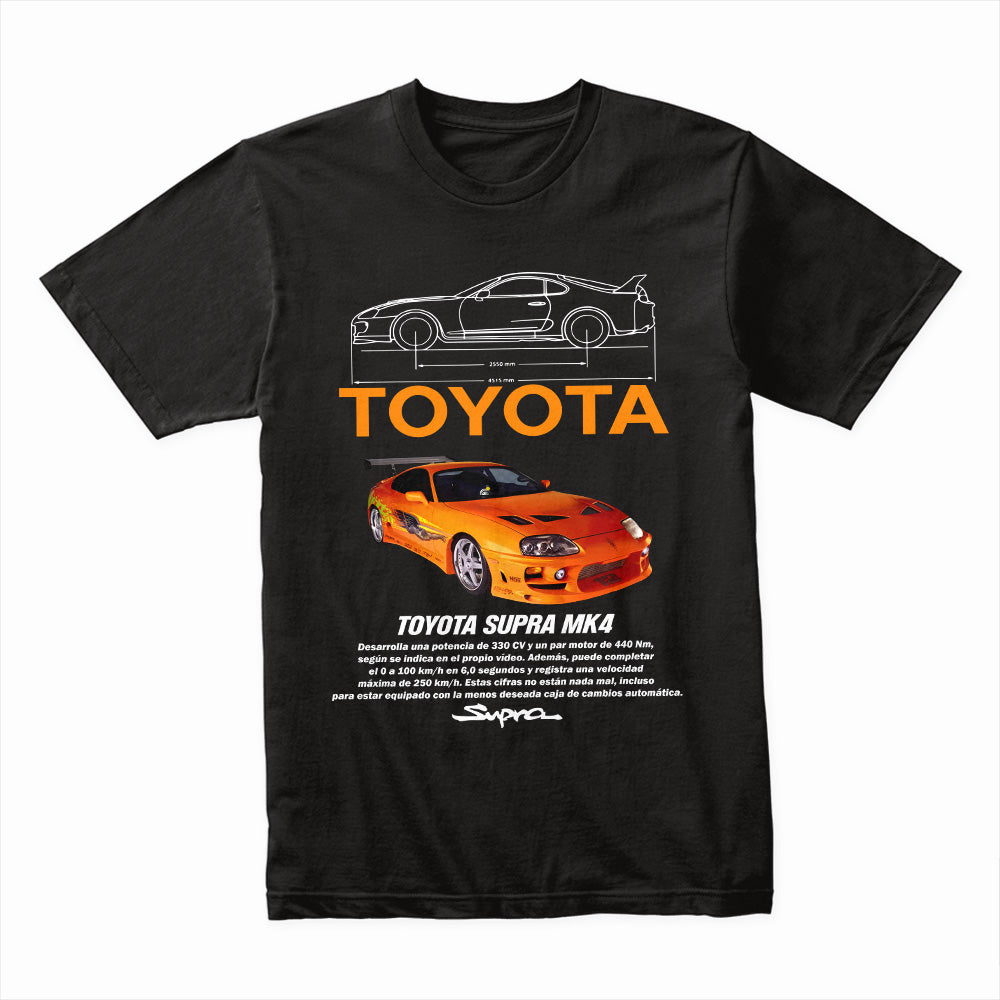 Toyota Supra MK4 T-Shirt – JDM Legend Performance Edition