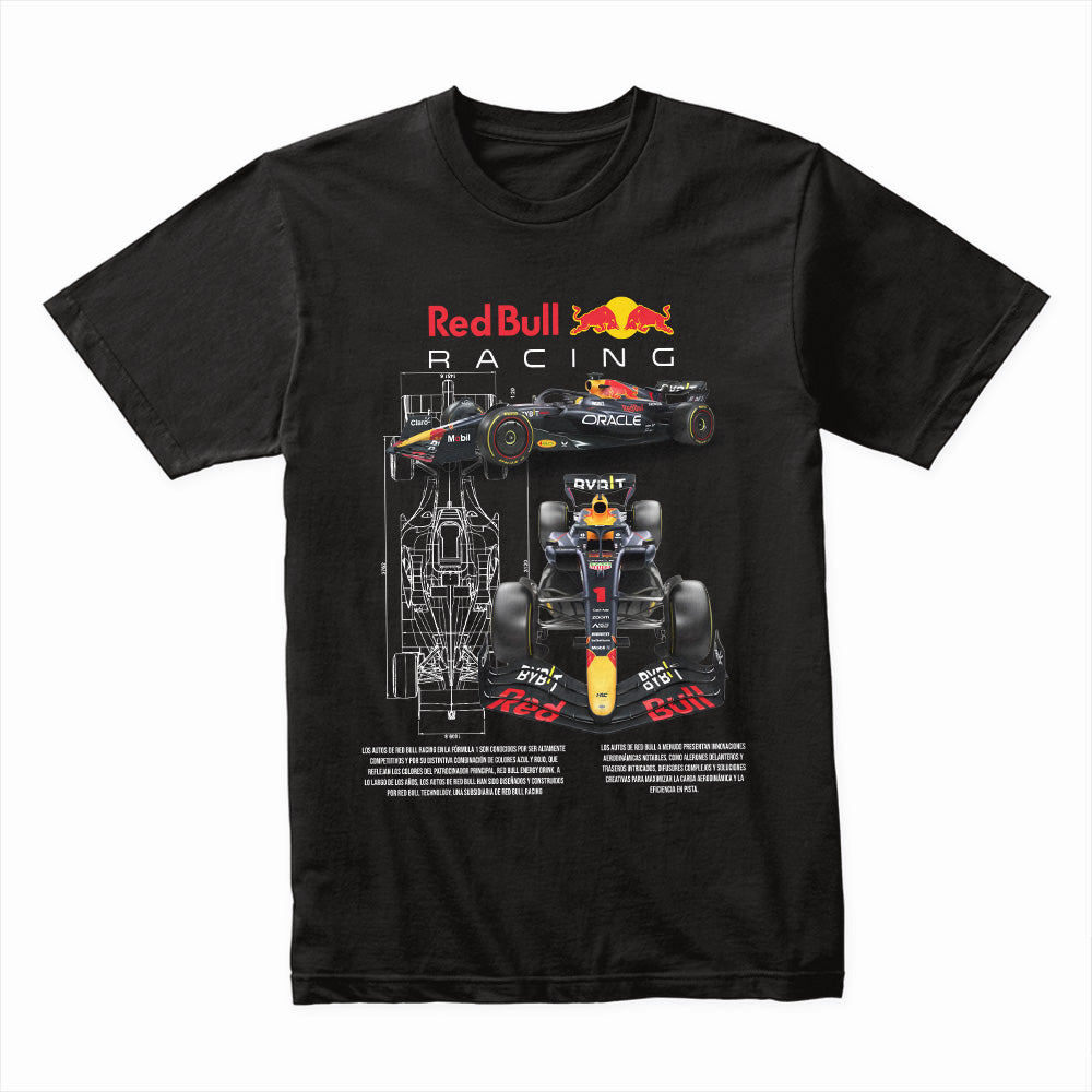 Red Bull Racing Formula 1 T-Shirt – Champion’s Blueprint Edition