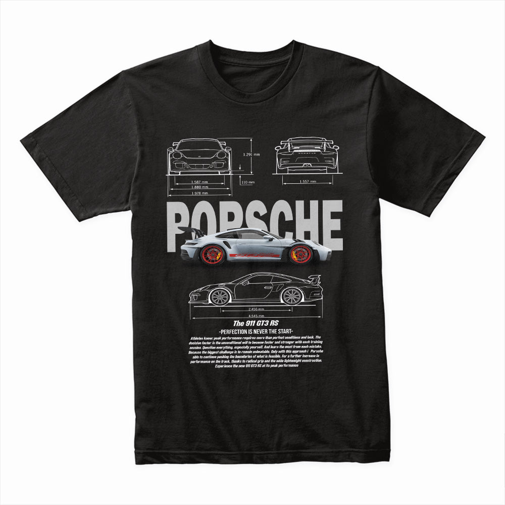 Porsche 911 GT3 RS T-Shirt – Engineering Masterpiece Edition
