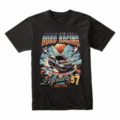 Road Racing: Legendary Drift King 57 — JDM Street Racing T-Shirt