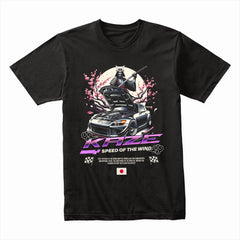KAZE: Speed of the Wind — Samurai Racer JDM Streetwear T-Shirt