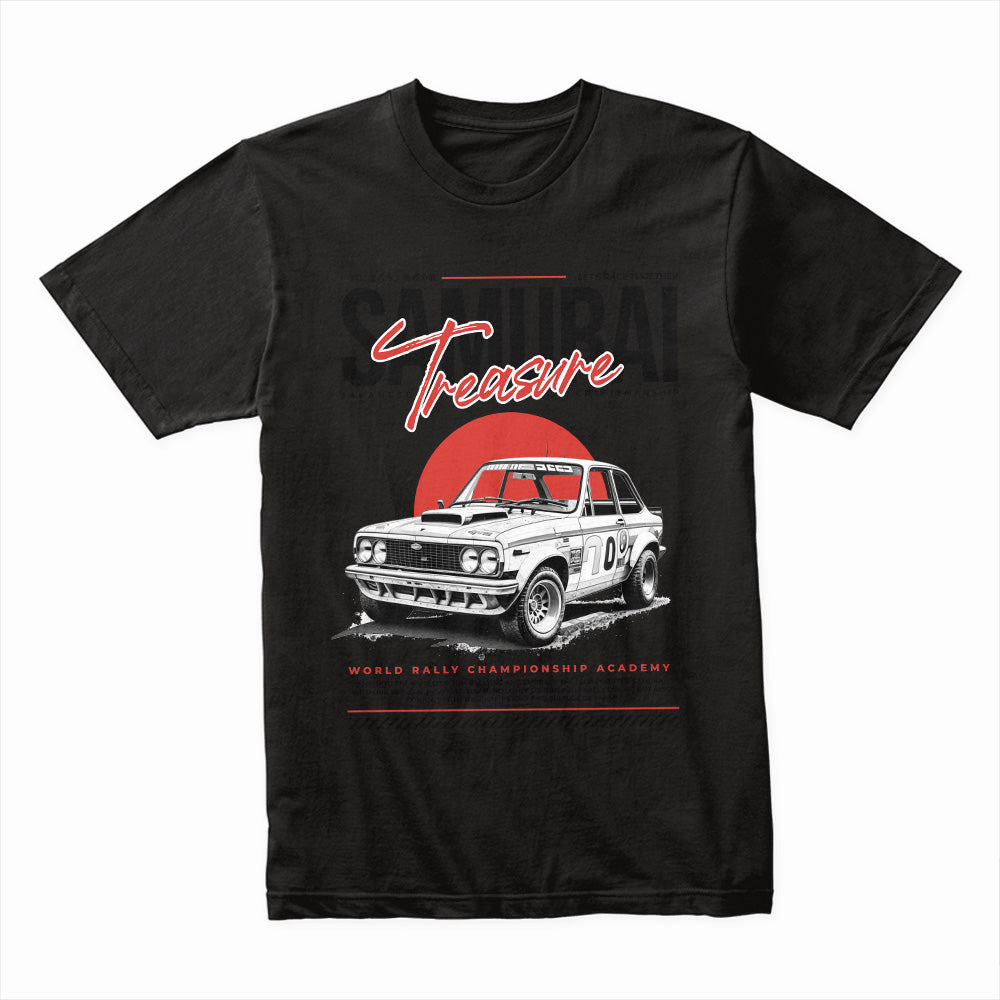 Samurai Treasure: World Rally Championship Vintage Racer T-Shirt