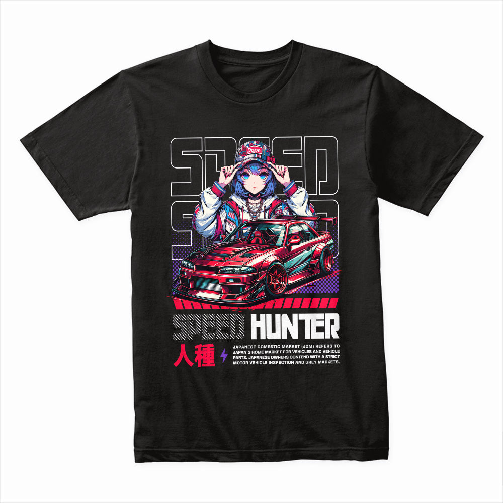 Speed Hunter – JDM Anime Style Street Racer T-Shirt