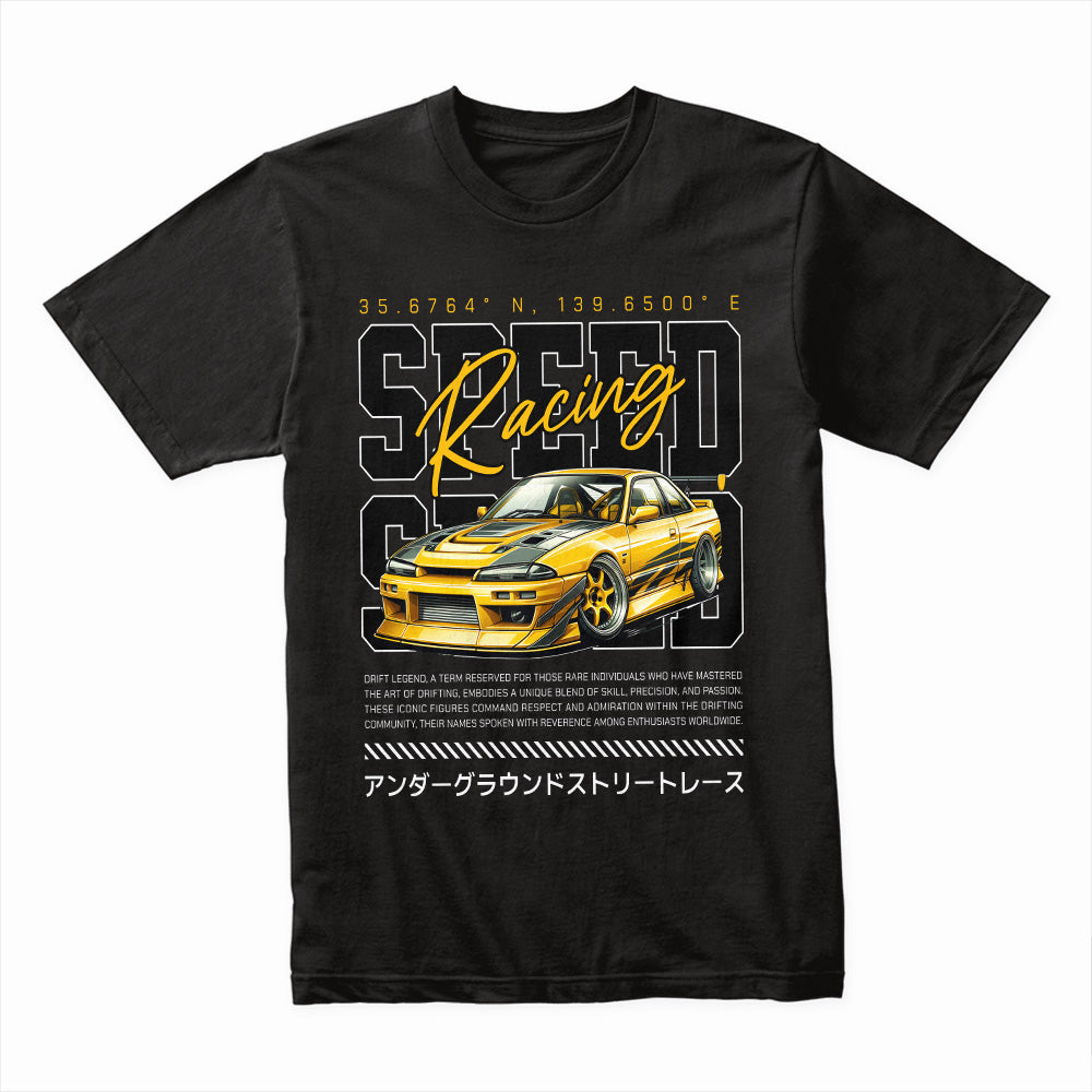 Speed Racing Drift Legend T-Shirt – JDM Street Style Performance Wear