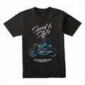 Speed & Style Vintage Motorcycle Rider T-Shirt