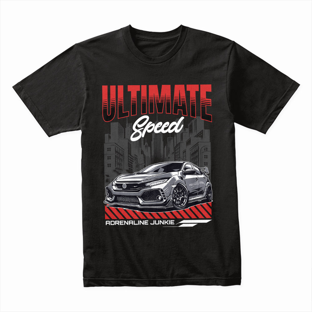 Ultimate Speed Adrenaline Junkie – Street Racer Performance T-Shirt