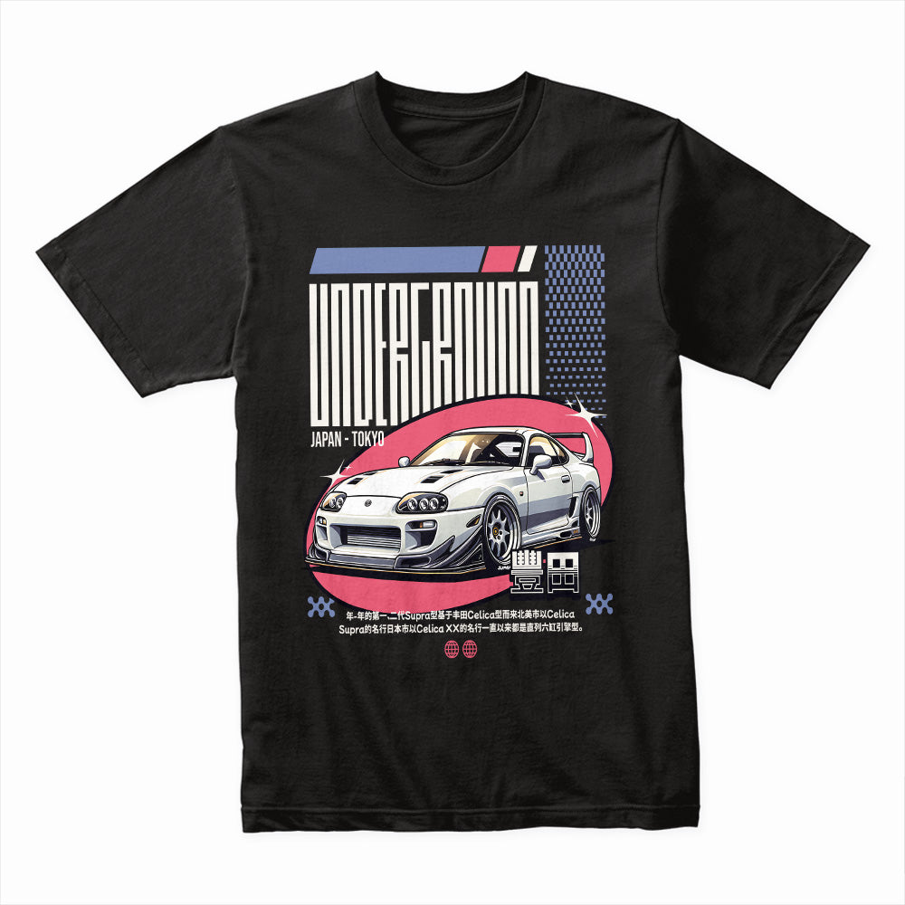 Underground Tokyo Legends – JDM Supra Street Racer T-Shirt