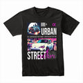 Urban Street Culture Neon Drift – JDM Car Nightlife T-Shirt