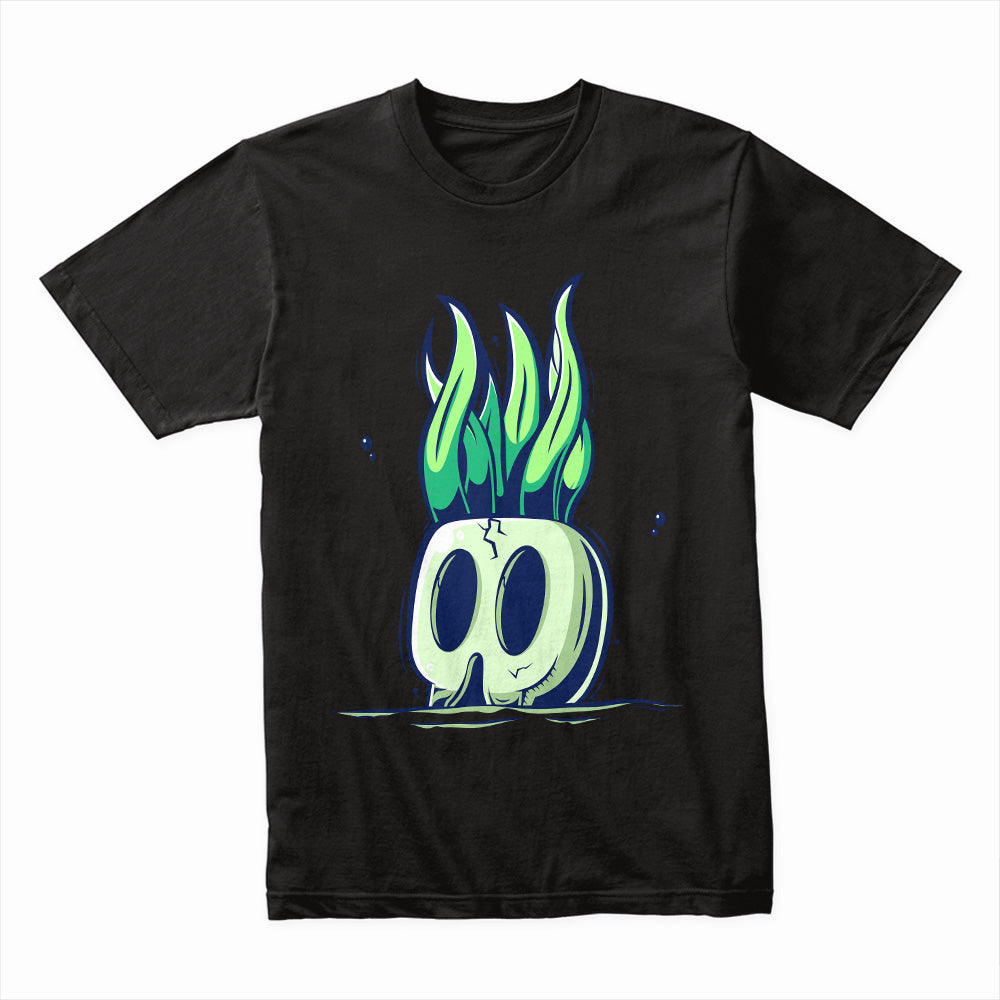 Phantom Flame – Neon Skull Tee