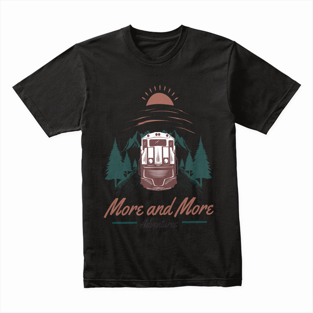 Rails & Horizons – More Adventure Tee