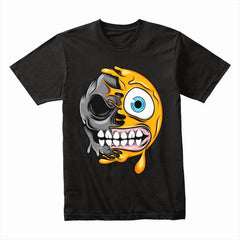 Meltdown Mood: Dual Chaos Face Tee