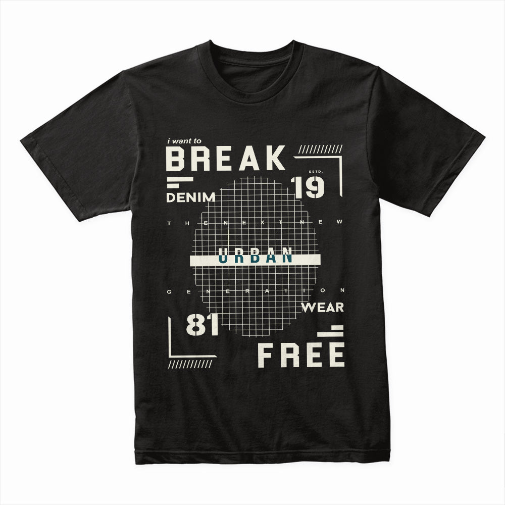 Break Free Urban Grid Tee
