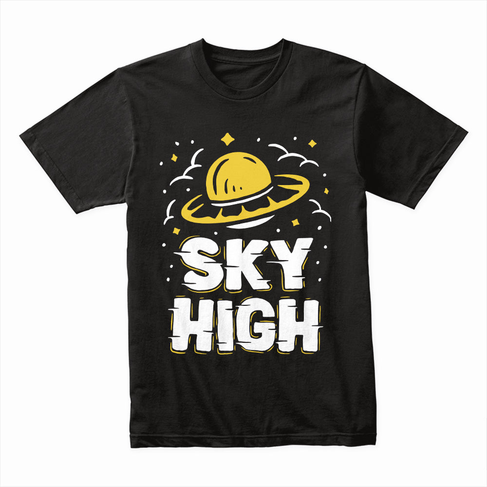 Sky High Drip: Space Hat Tee