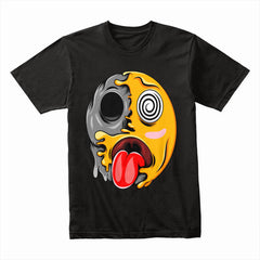 Twisted Mood: Spiral Chaos Face Tee