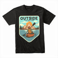 Outside Is My Best Side - Adventure Canoe Tee