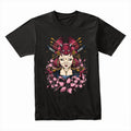 Samurai Blossom: Warrior Beauty Tee