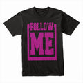 Follow Me: Bold Neon Statement Tee