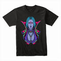 Sorceress of the Abyss: Neon Enchantress Tee