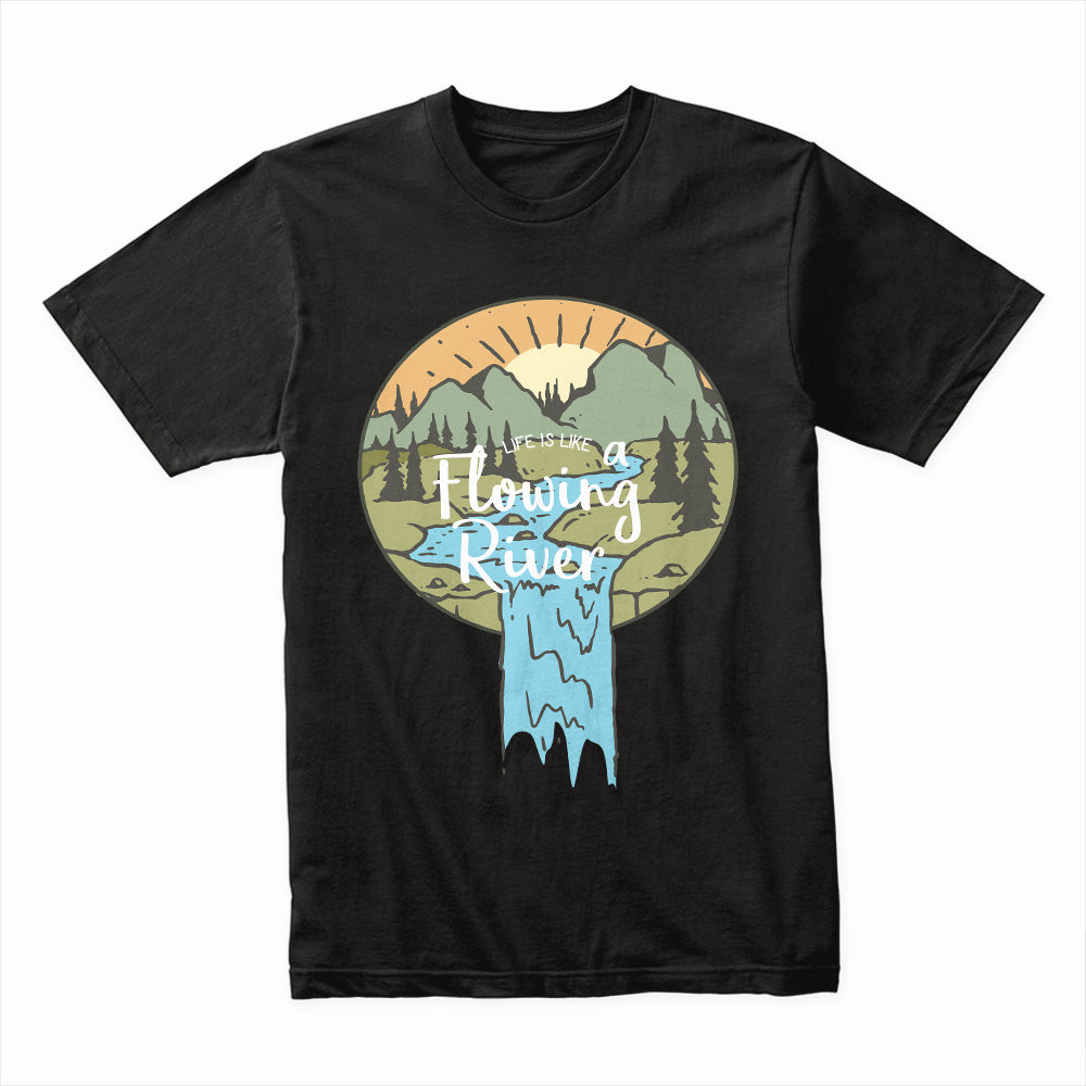 Flowing River - Journey of Life Tee