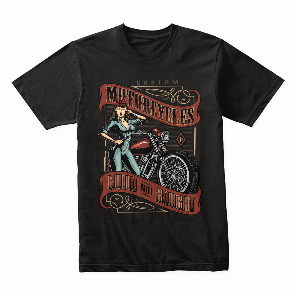 Built Not Bought: Custom Motorcycle Pride Tee