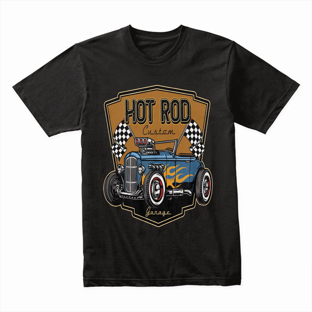 Vintage Hot Rod Custom Garage Tee