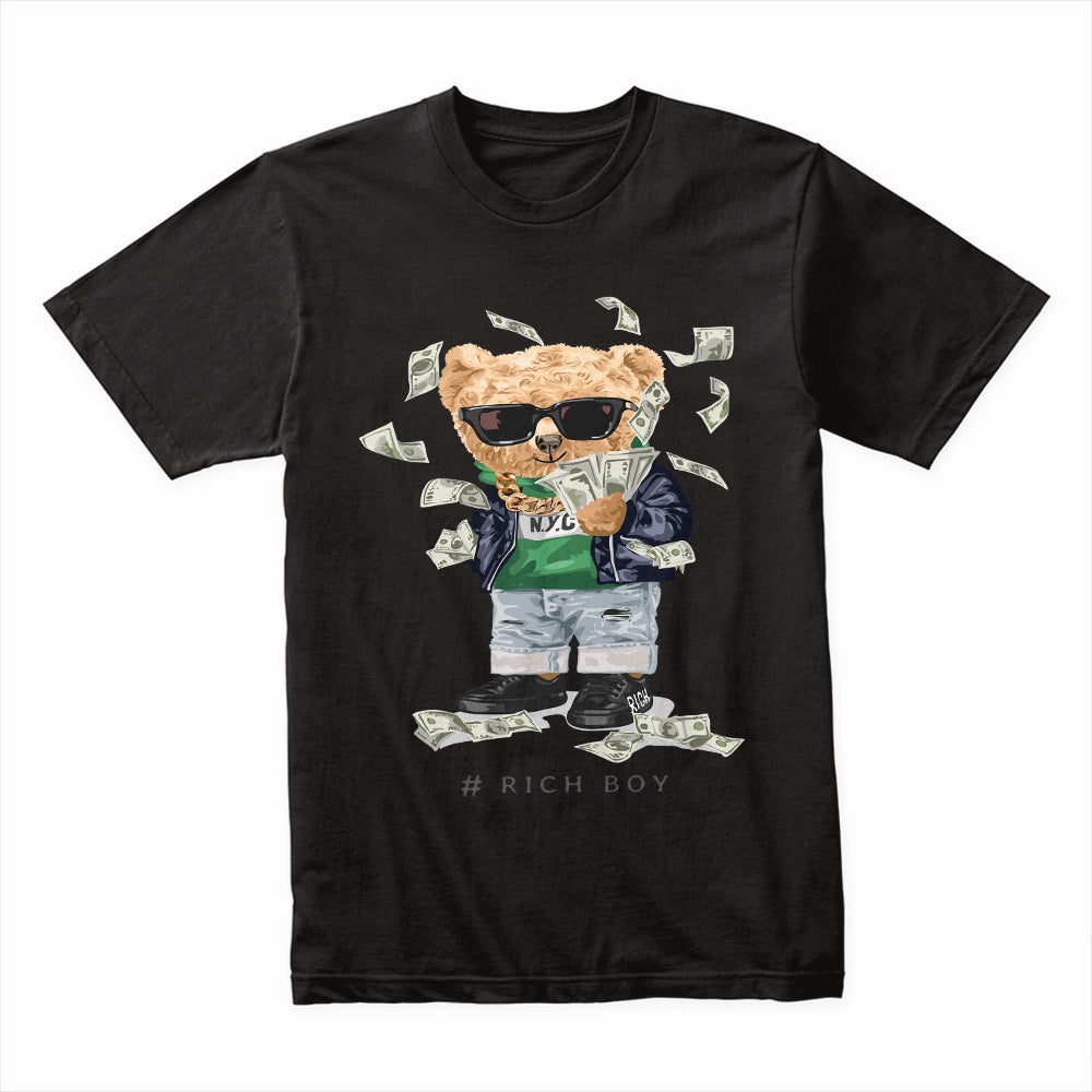 Rich Boy Bear: Street Money Vibes Tee