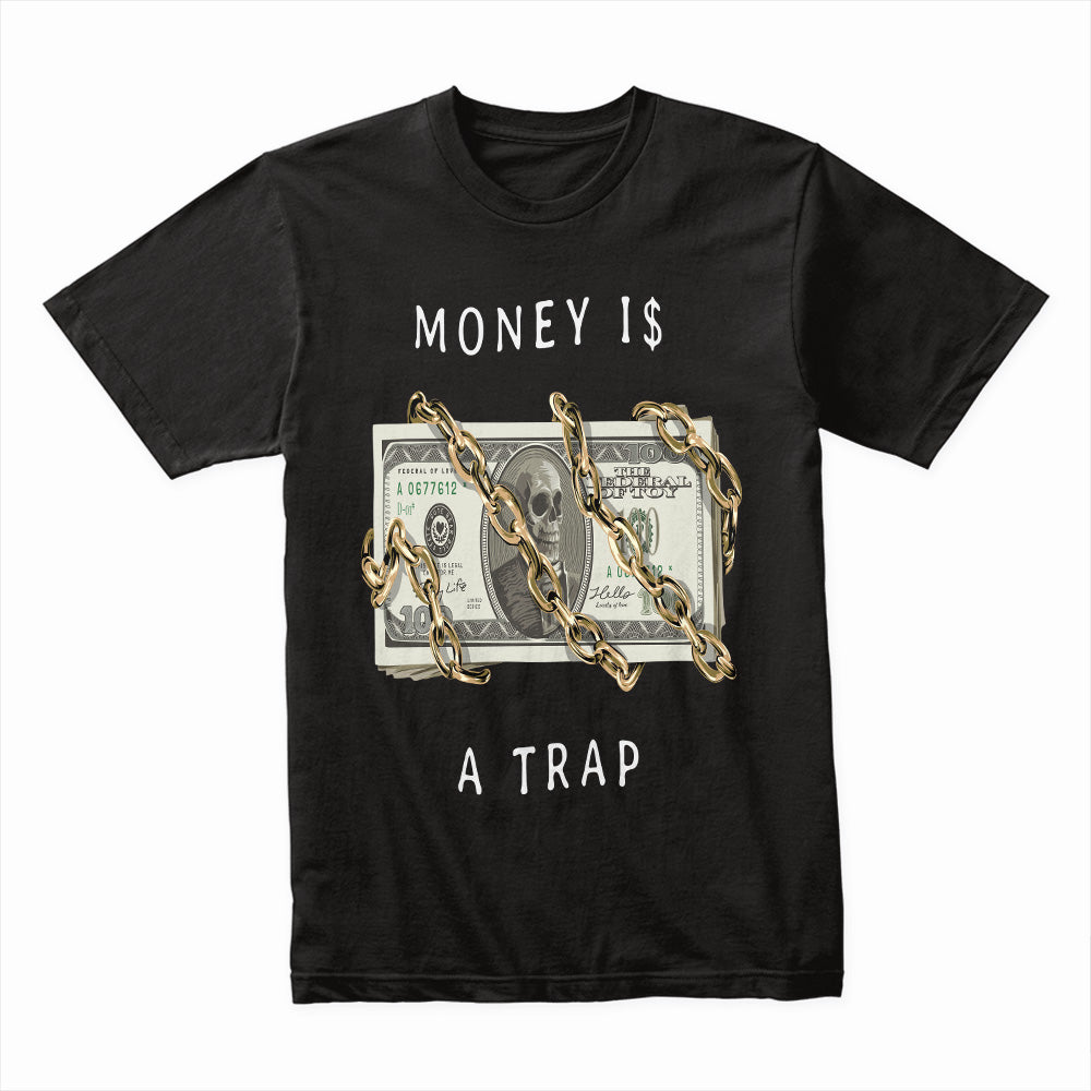 Money Trap: Chained Cash Reality Tee