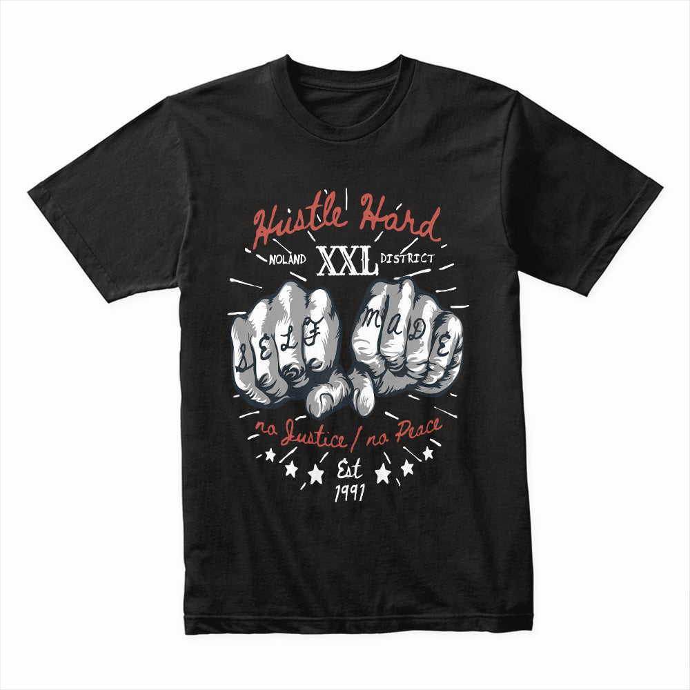 Self Made Hustle: XXL District Power Tee