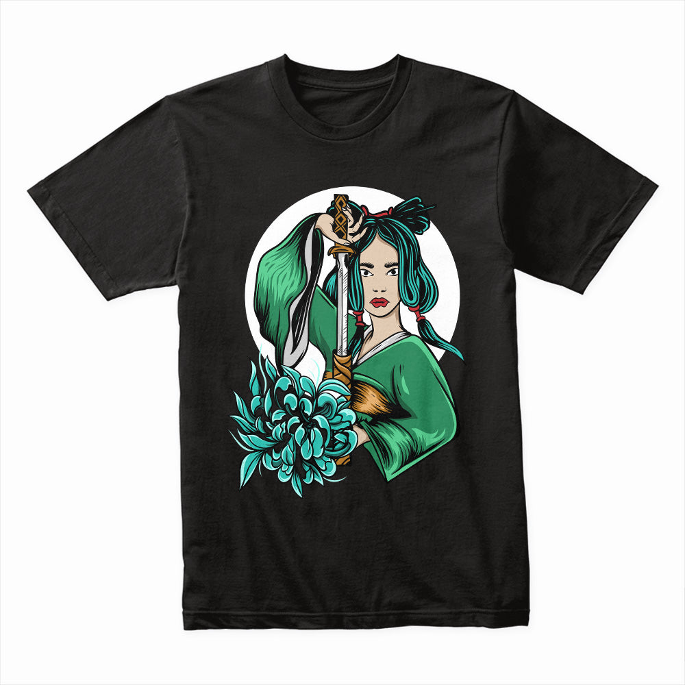 Samurai Blossom: Warrior Spirit Tee