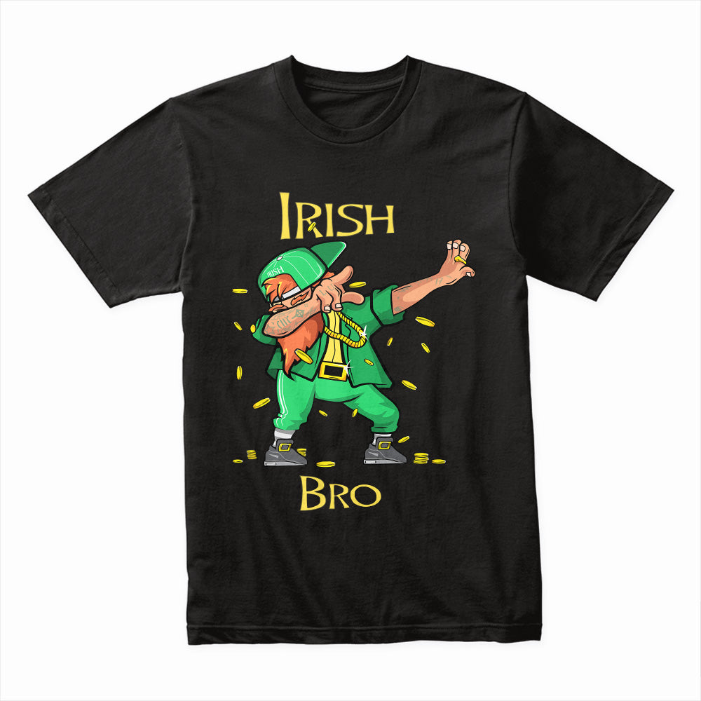 Irish Bro: Dabbin’ Leprechaun Swag Tee