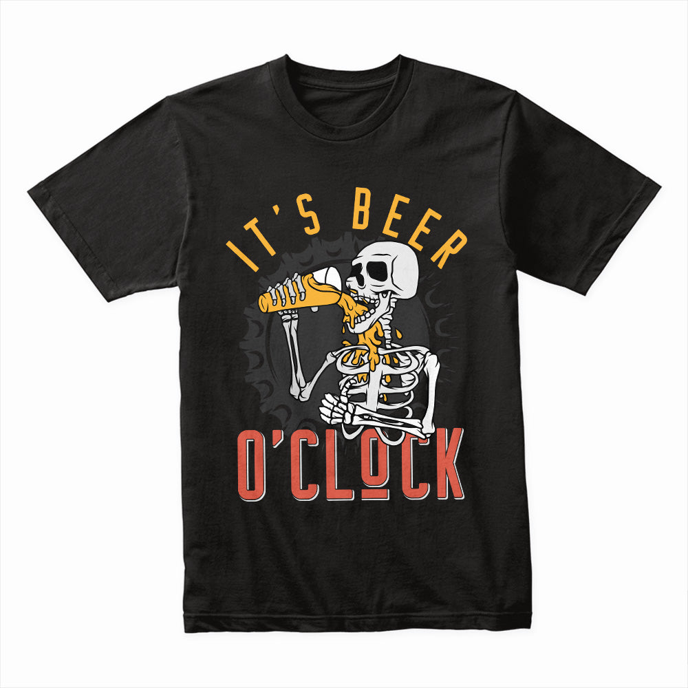 Brew to the Bone – Beer O'Clock Tee