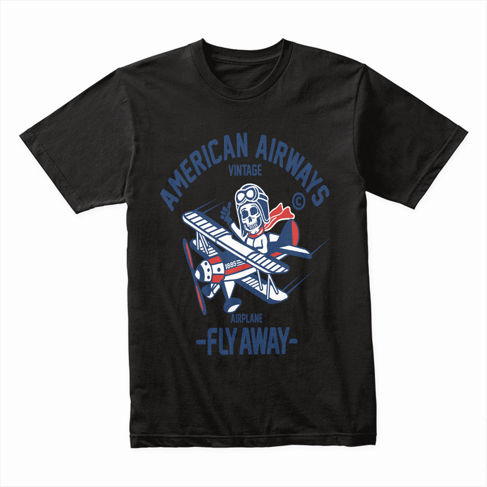 Fly Away Vintage Pilot Tee