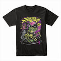 Neon Grave Drop: Skull DJ Showdown Tee