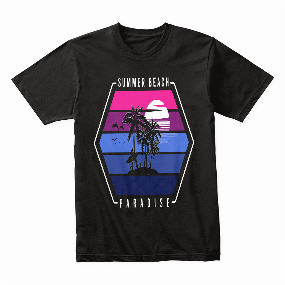 Neon Horizon: Summer Paradise Tee