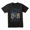 Vintage Diamond Grit – Campus League Baseball Tee