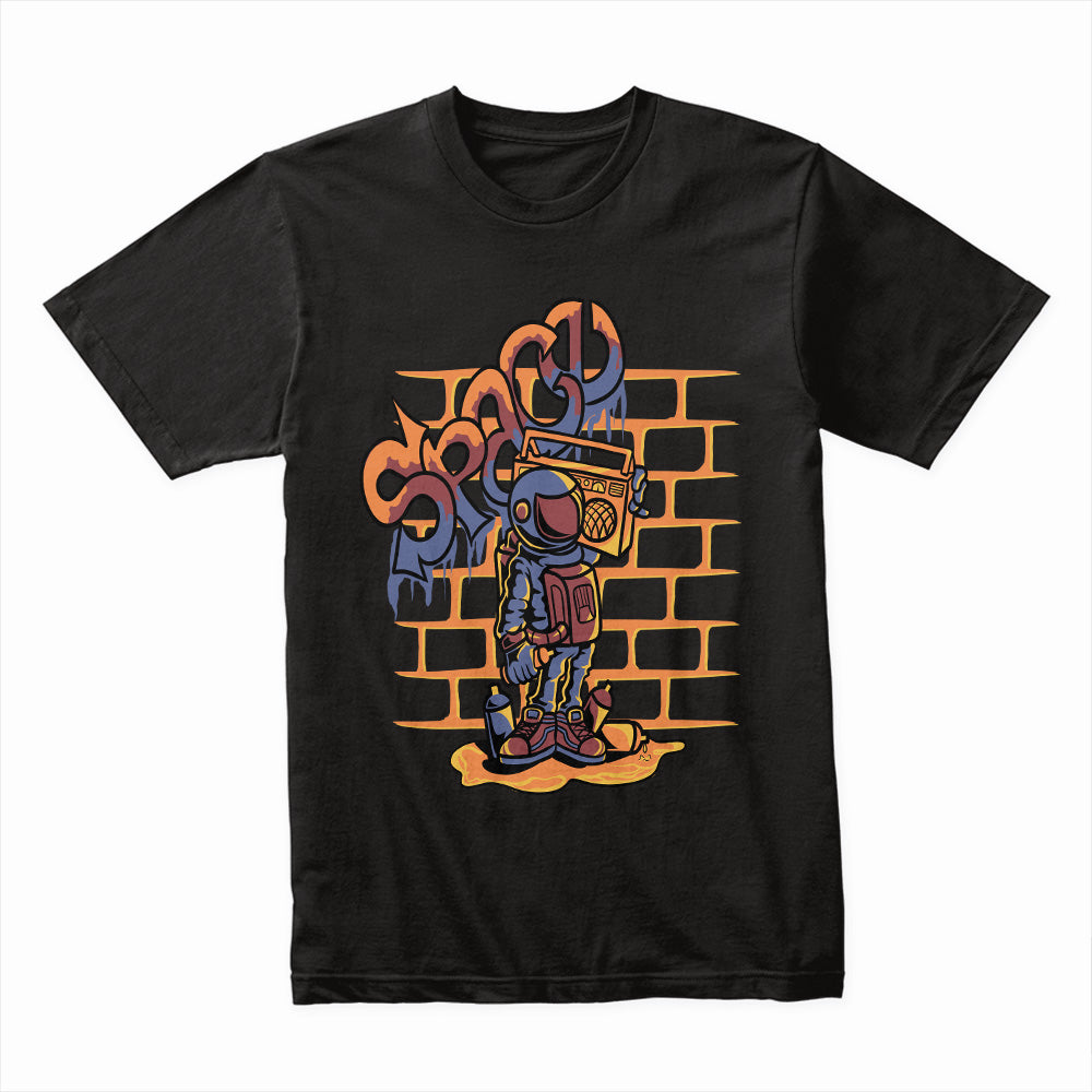 Brick Beats: Space Graff Hustle Tee